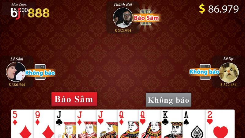 Cách chơi Sâm không khó